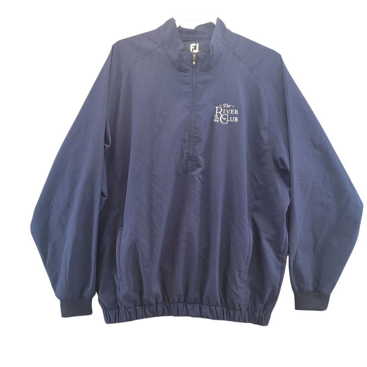 Footjoy FOOTJOY L 1/2 Zip Performance Pullover Jacket Blue Golf Size US L / EU 52-54 / 3 - 1 Thumbnail