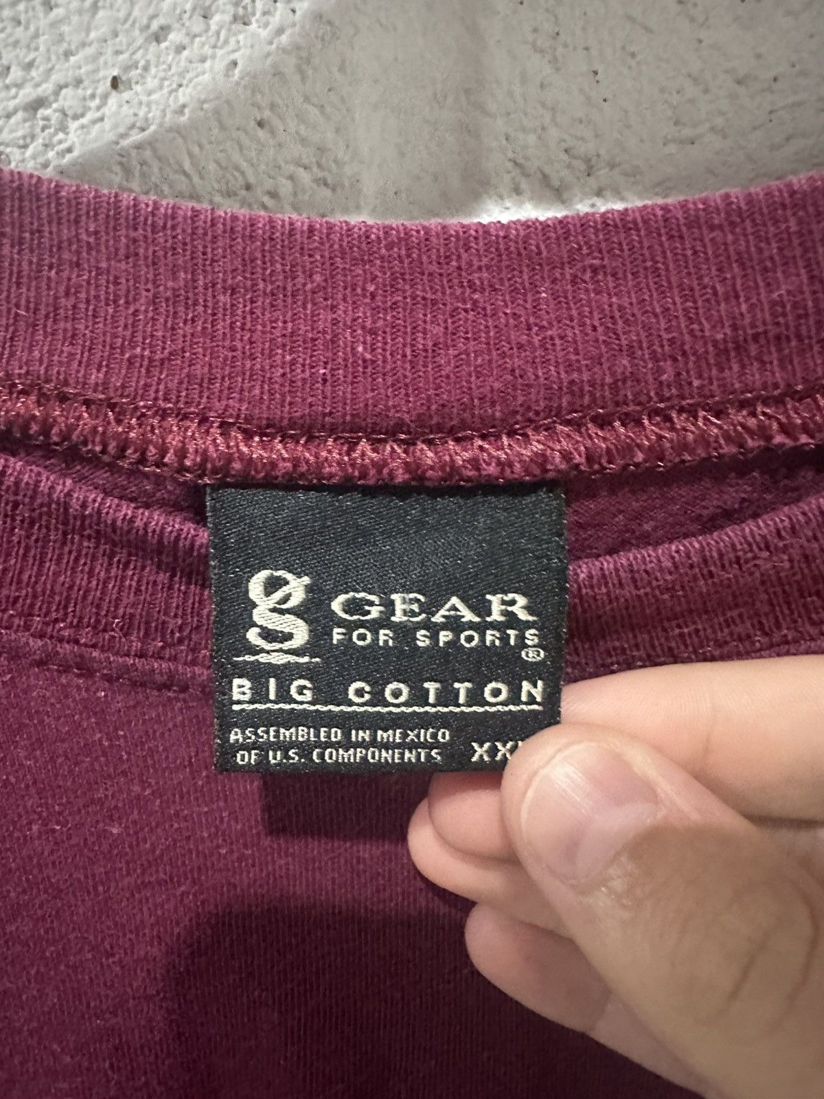 Vintage Vintage New Mexico State Tee Size XXL Maroon Size US XXL / EU 58 / 5 - 4 Thumbnail