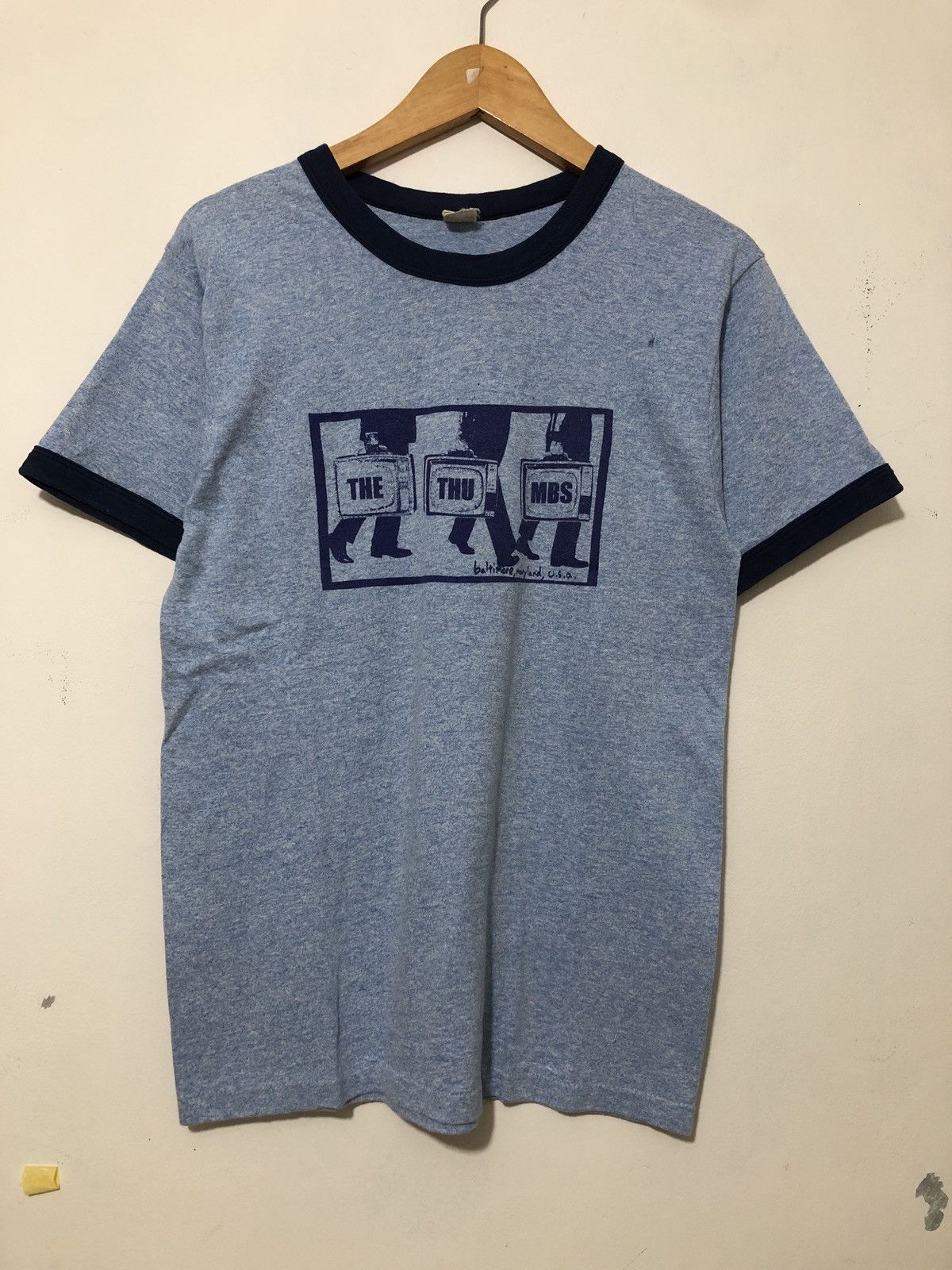 Vintage The Thumbs Fall Tour 2001 Ringer T-Shirt