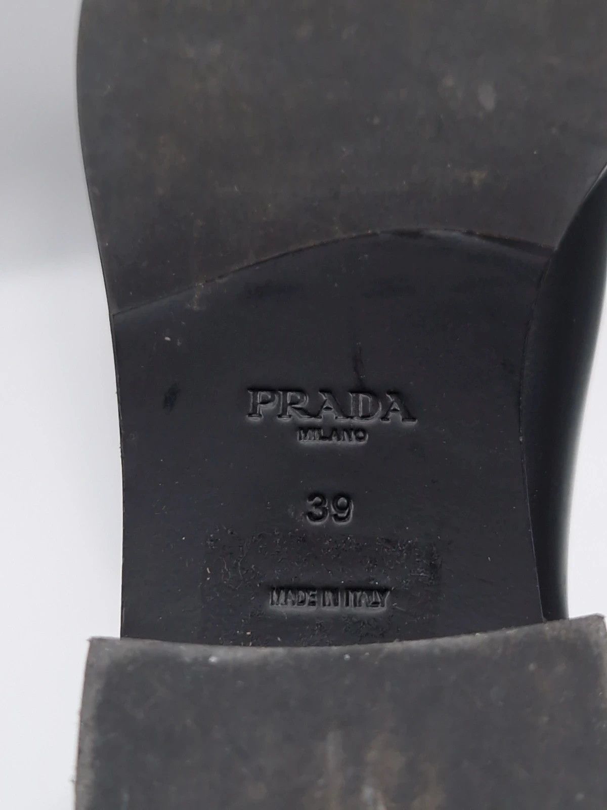 Prada Prada Leather and Re-Nylon Knee-High Riding Boots Size US 8 / IT 38 - 8 Thumbnail