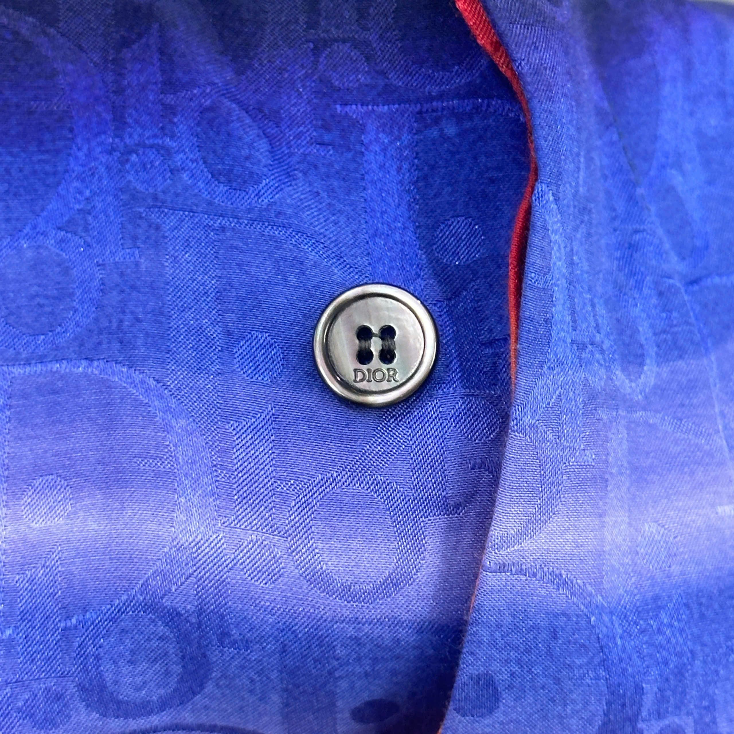 Christian Dior Monsieur DIOR x KENNY SCHARF MULTICOLOR SWIRL OBLIQUE SHIRT Size US XXS / EU 40 - 7 Thumbnail