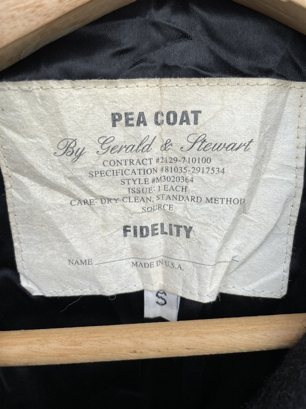 Vintage RARE🔥 Pea Coat By Gerald & Steward Wool Jacket Size US S / EU 44-46 / 1 - 7 Thumbnail