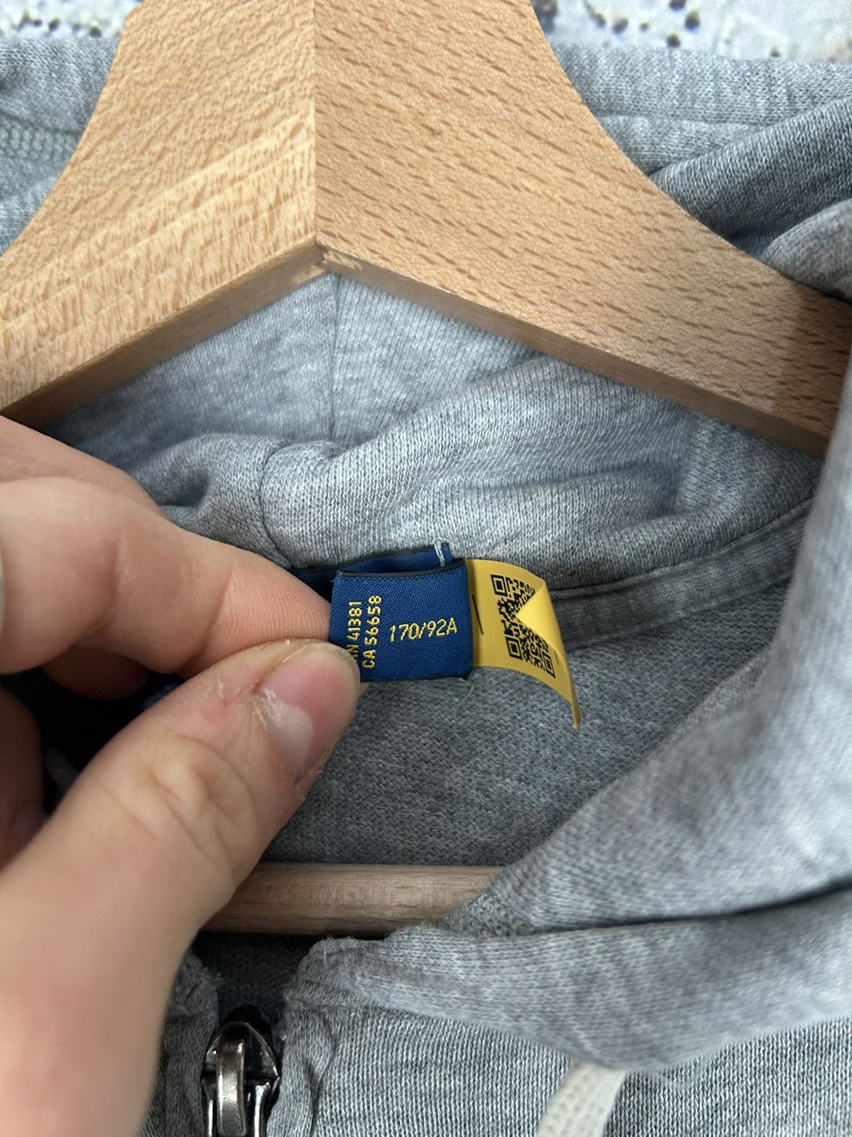 Polo Ralph Lauren Polo Ralph Lauren Zip Grey Hoodie Premium Streetwear Size US S / EU 44-46 / 1 - 5 Thumbnail