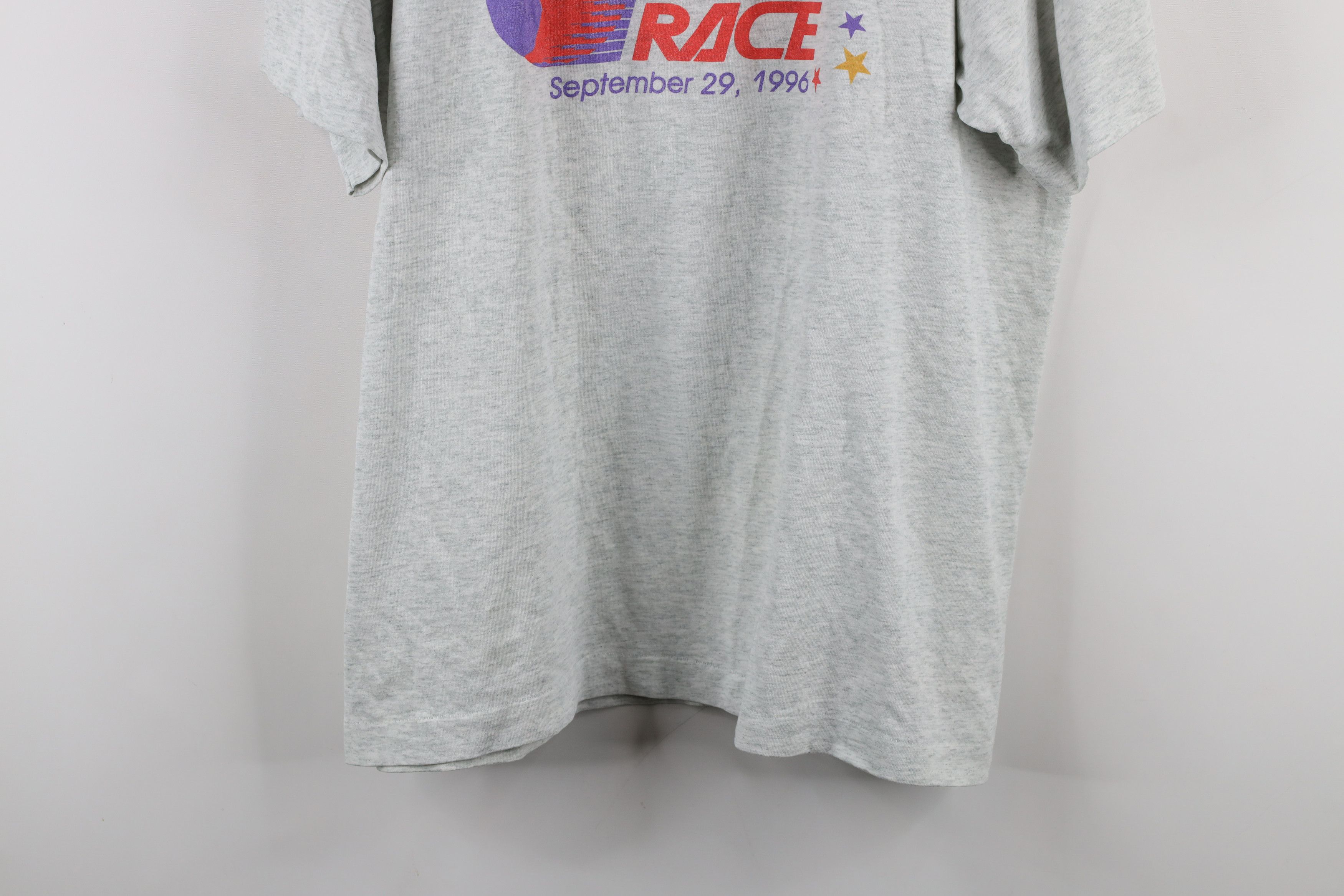 Vintage Vintage 90s Pittsburgh Great Race Running Jogging T-Shirt Size US XL / EU 56 / 4 - 3 Thumbnail