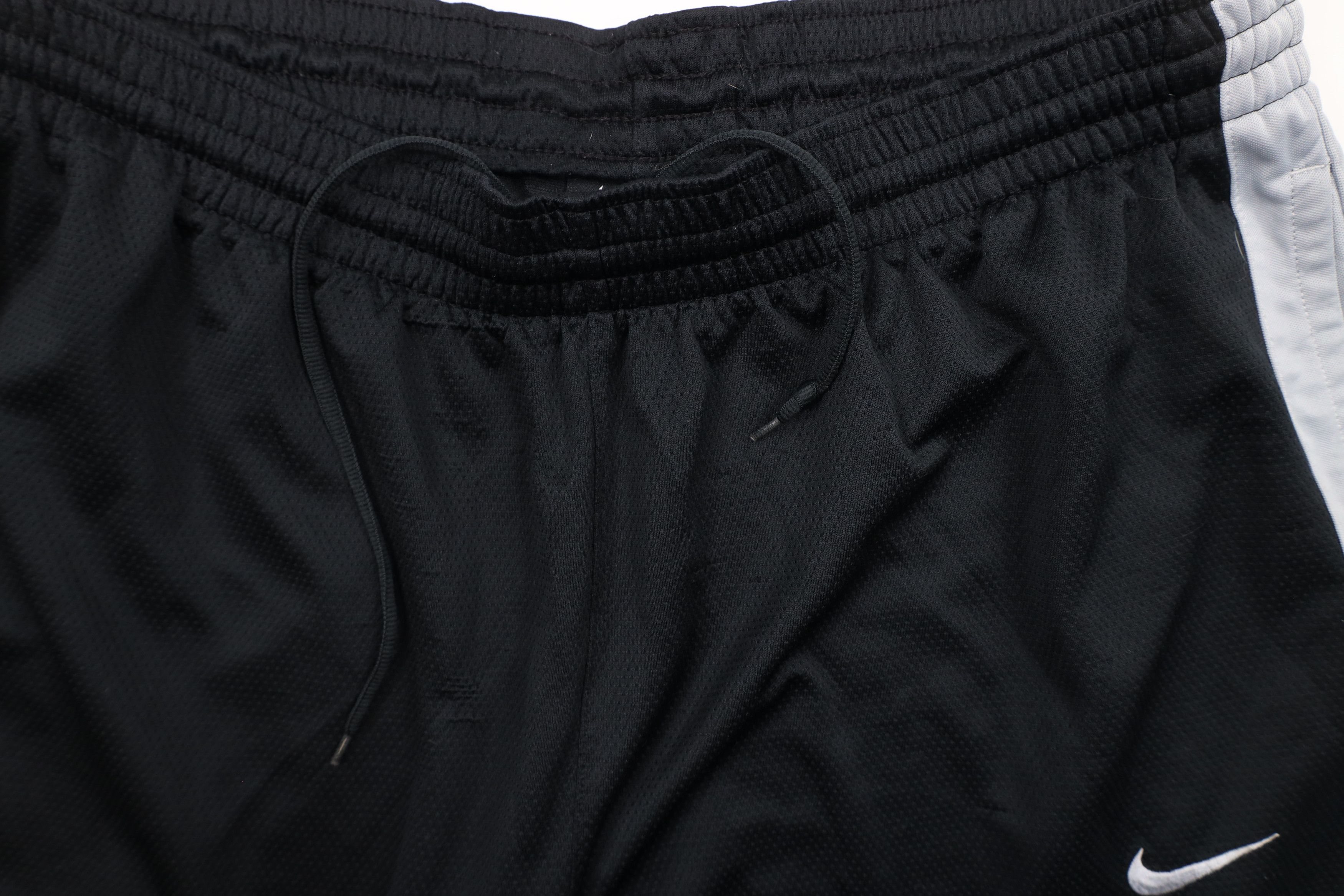 Nike × Vintage Vintage Nike Scott Mini Swoosh Wide Leg Sweatpants Black Size 40 - 7 Thumbnail