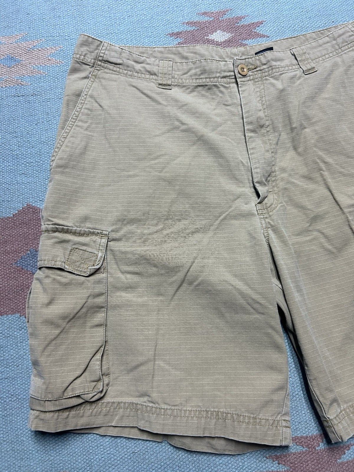 Vintage Emergency Exit lightweight cargo shorts cotton ripstop 36 Size US 36 / EU 52 - 3 Thumbnail