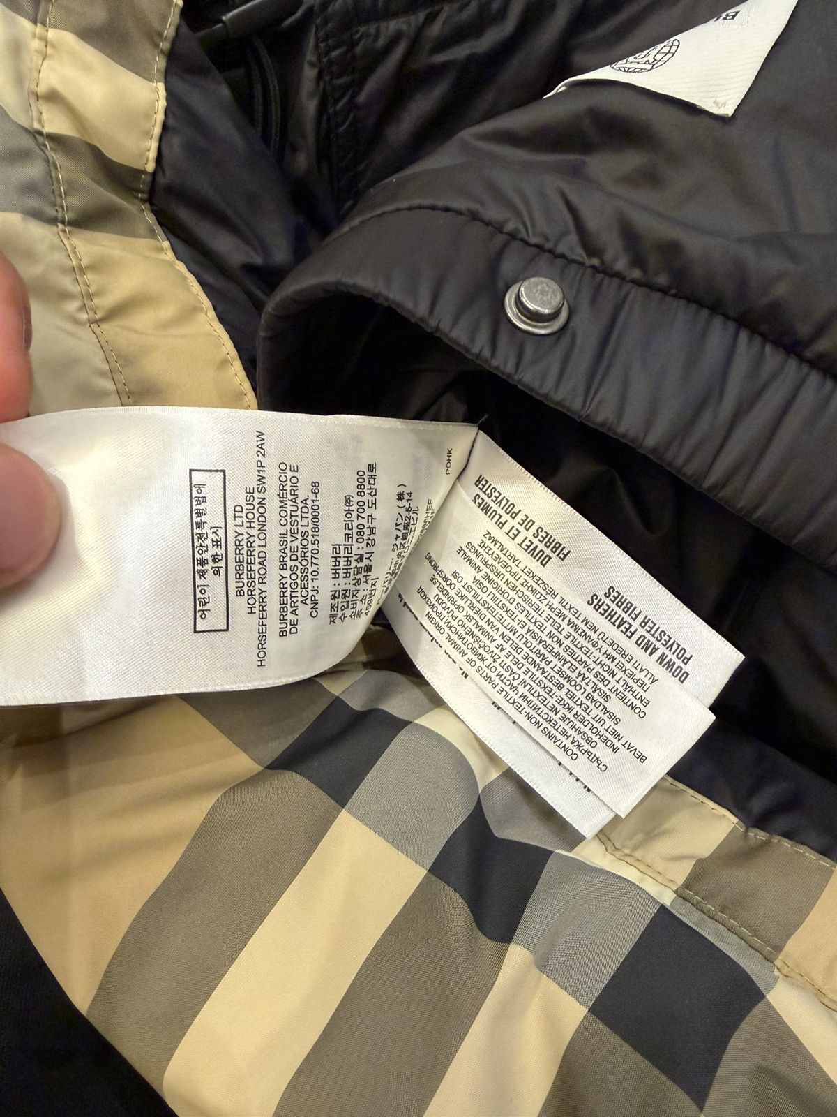 Burberry Burberry Puffer Jacket Size US XXL / EU 58 / 5 - 9 Thumbnail
