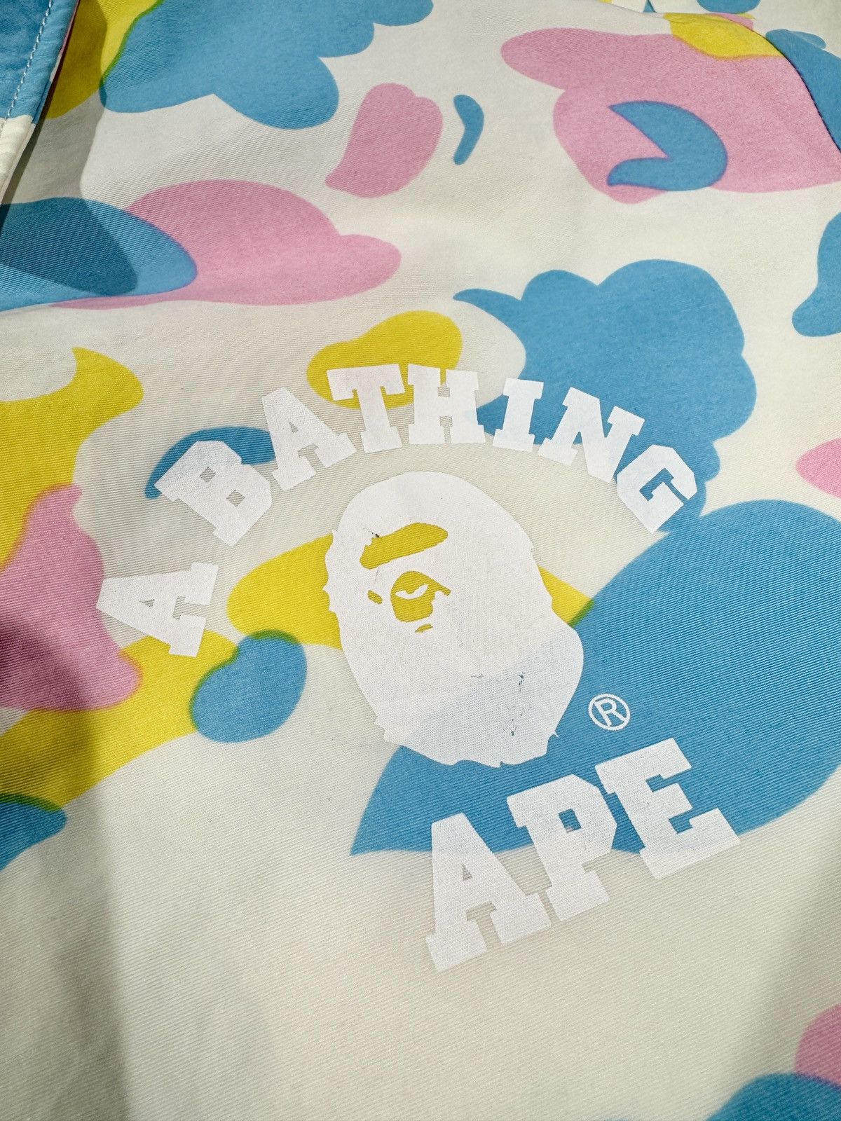 Bape Bape Candy Camo Coach Jacket XL Nigo Human Made OG 2006 rare Size US XL / EU 56 / 4 - 2 Thumbnail
