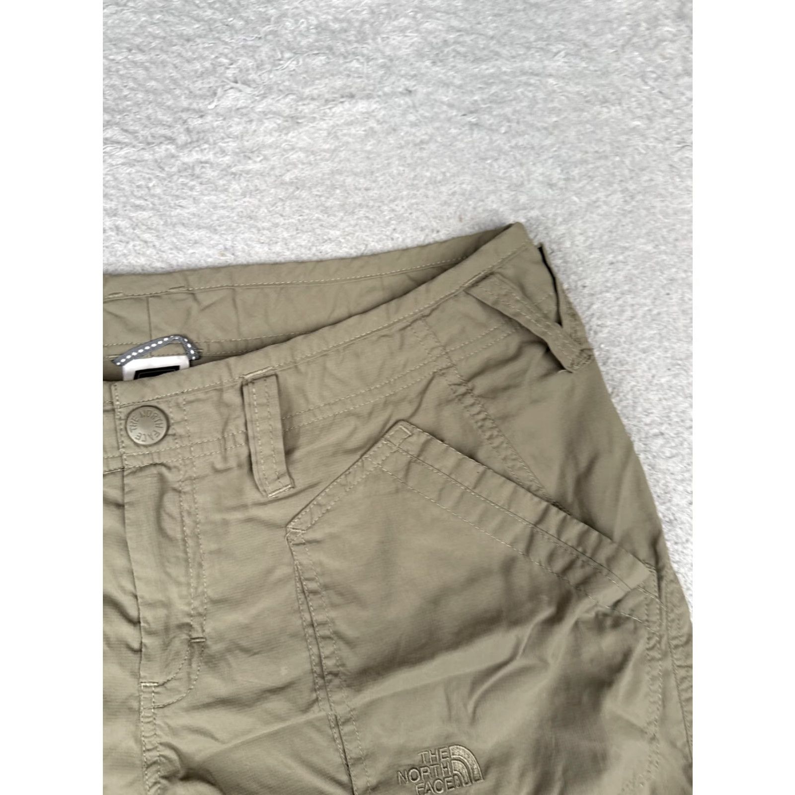 The North Face The North Face Womens Cargo Shorts 10 Green Nylon Hiking Pockets Outdoor Casual Activewear Size 32" / US 10 / IT 46 - 5 Thumbnail