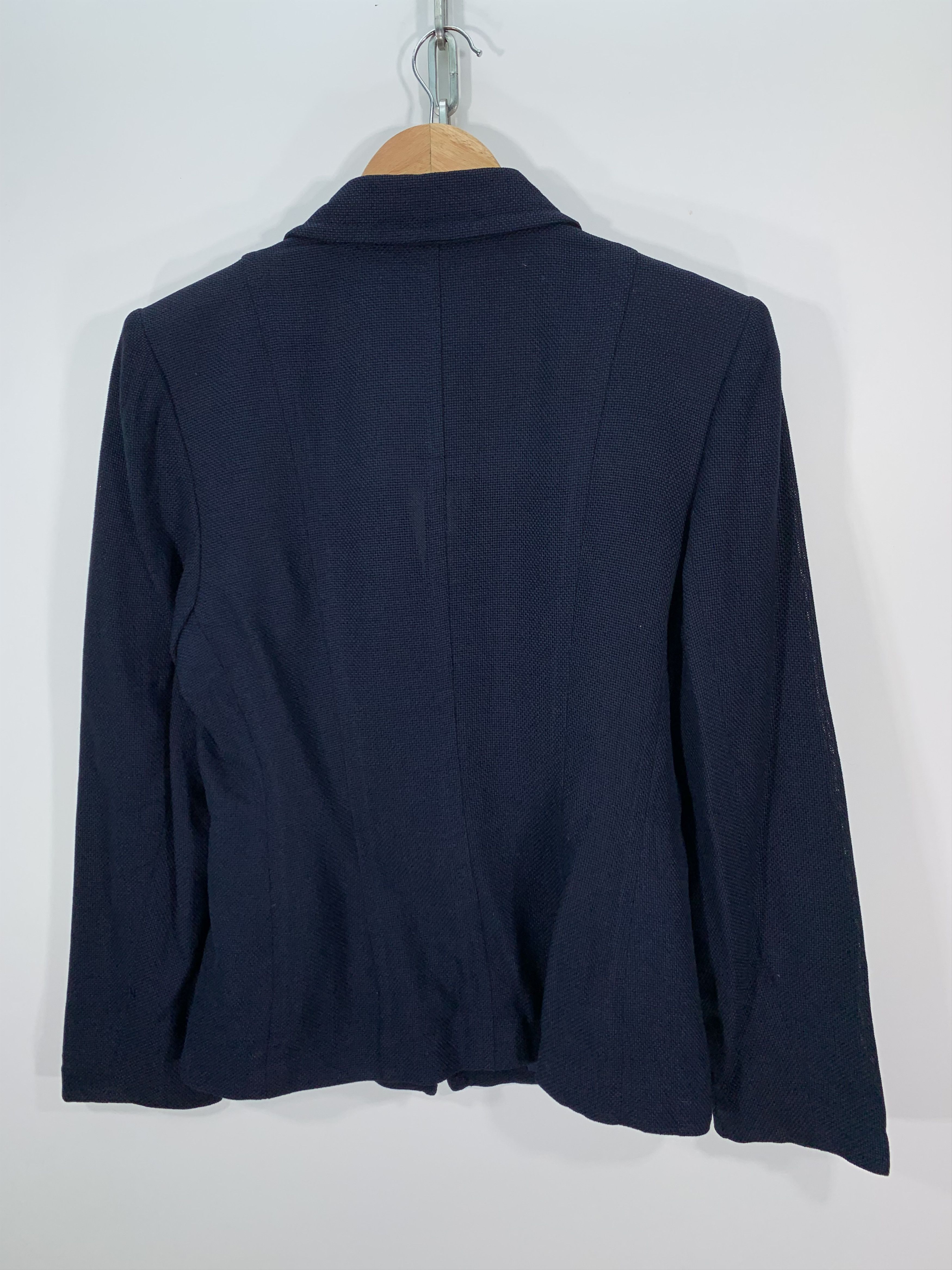 Saint Laurent Paris Yves Saint Laurent Mesh Blazer Size S / US 4 / IT 40 - 10 Thumbnail