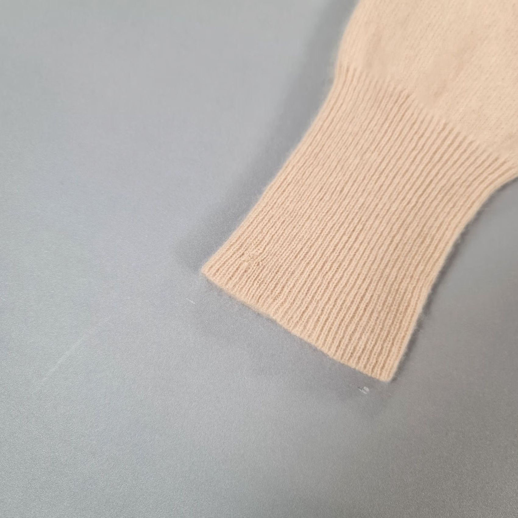 Camel Finest* Womens Jumper Beige 8 UK Turtle Neck 100% Cashmere Knit Pullover Camel Size M / US 6-8 / IT 42-44 - 3 Thumbnail