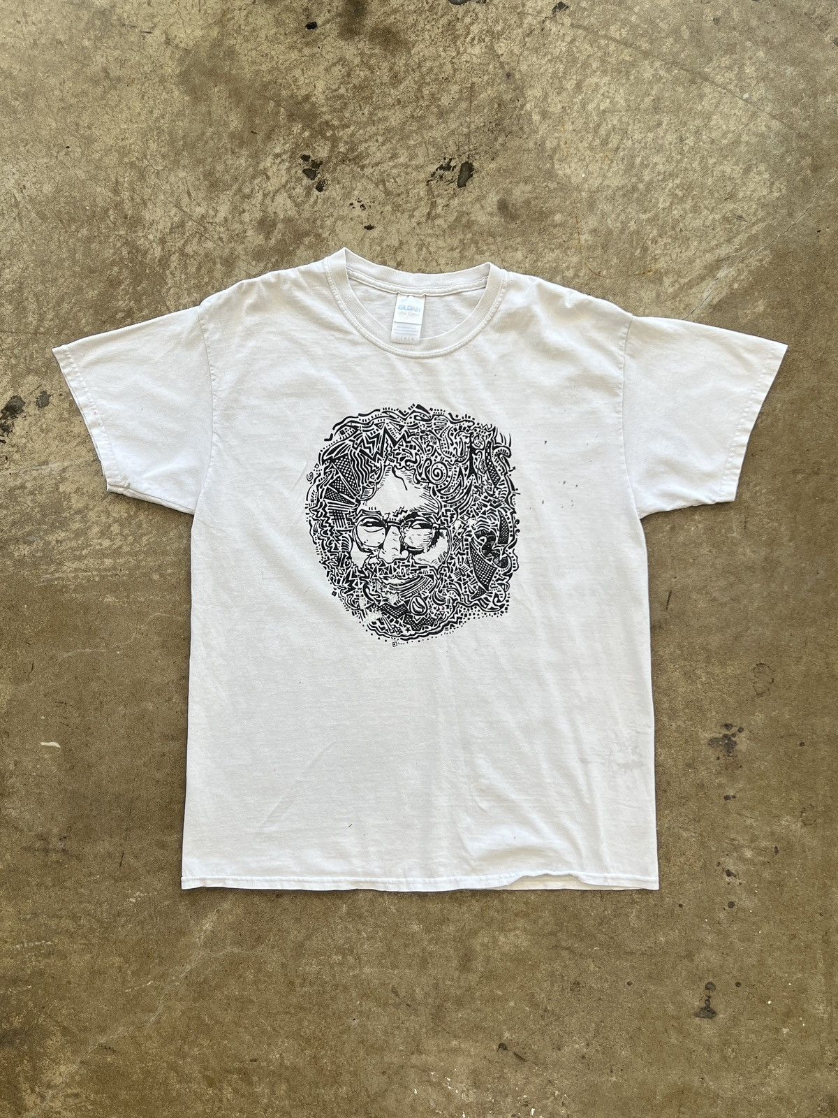 Band Tees Vintage Y2K Jerry Garcia Grateful Dead Big Print Tee Large Size US L / EU 52-54 / 3 - 2 Thumbnail
