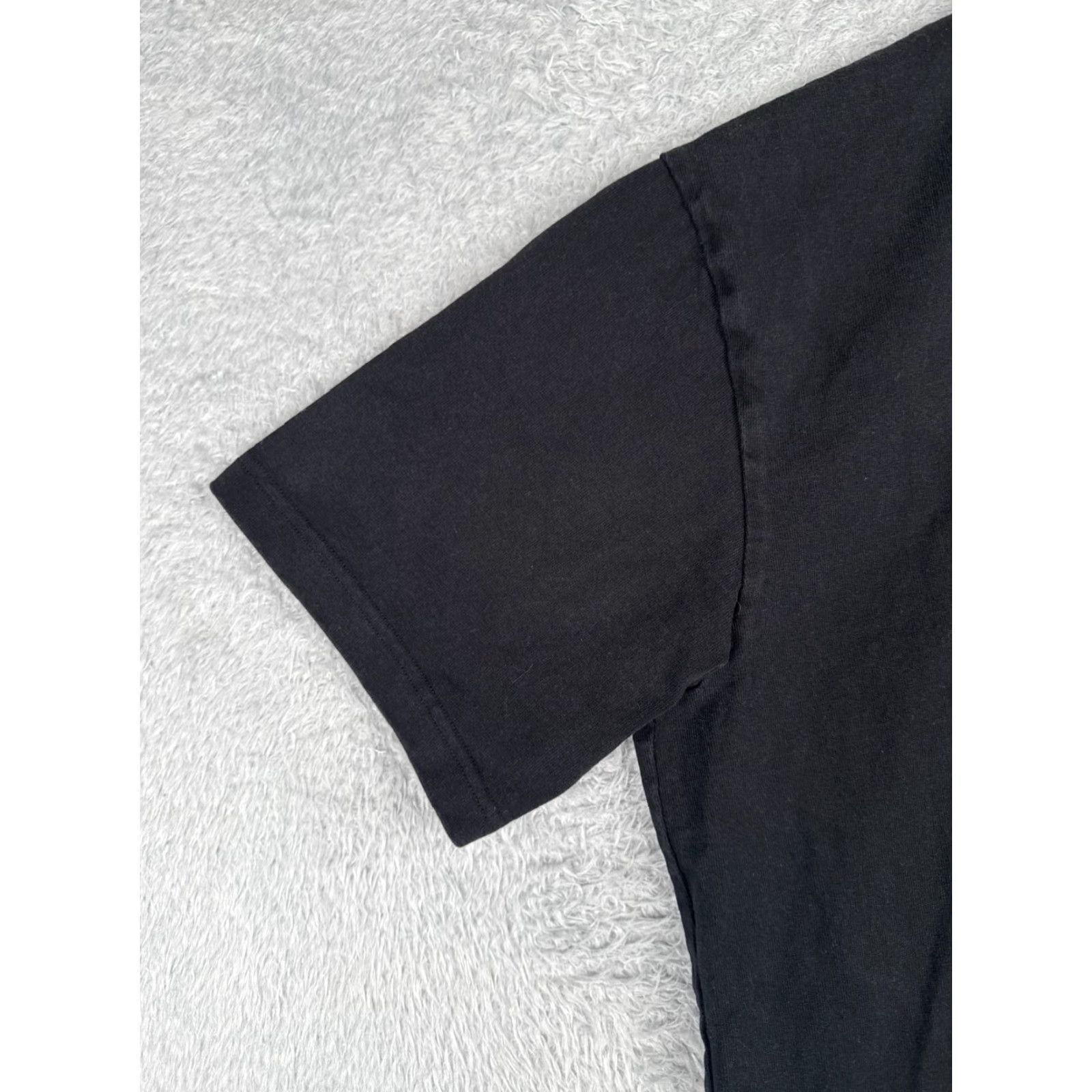 The North Face VINTAGE The North Face Shirt Men Large Black Short Sleeve Crew Neck Cotton Hike Camp Size US L / EU 52-54 / 3 - 3 Thumbnail