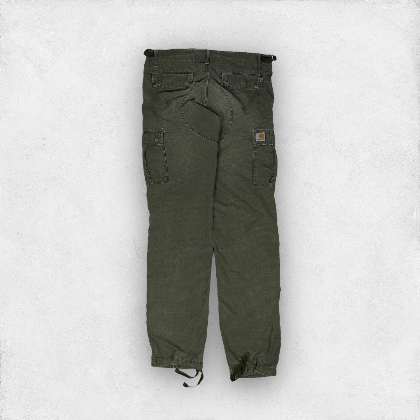 Carhartt Carhartt Men's Olive Green Cotton Cargo Aviation Pant 31x34 Size US 31 - 1 Thumbnail