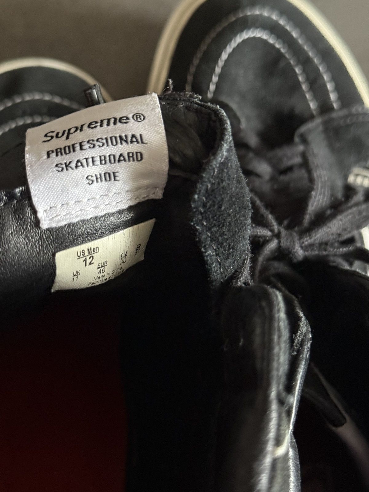 Supreme × Vans Supreme Fuck Em Vans Size US 12 / EU 45 - 4 Thumbnail