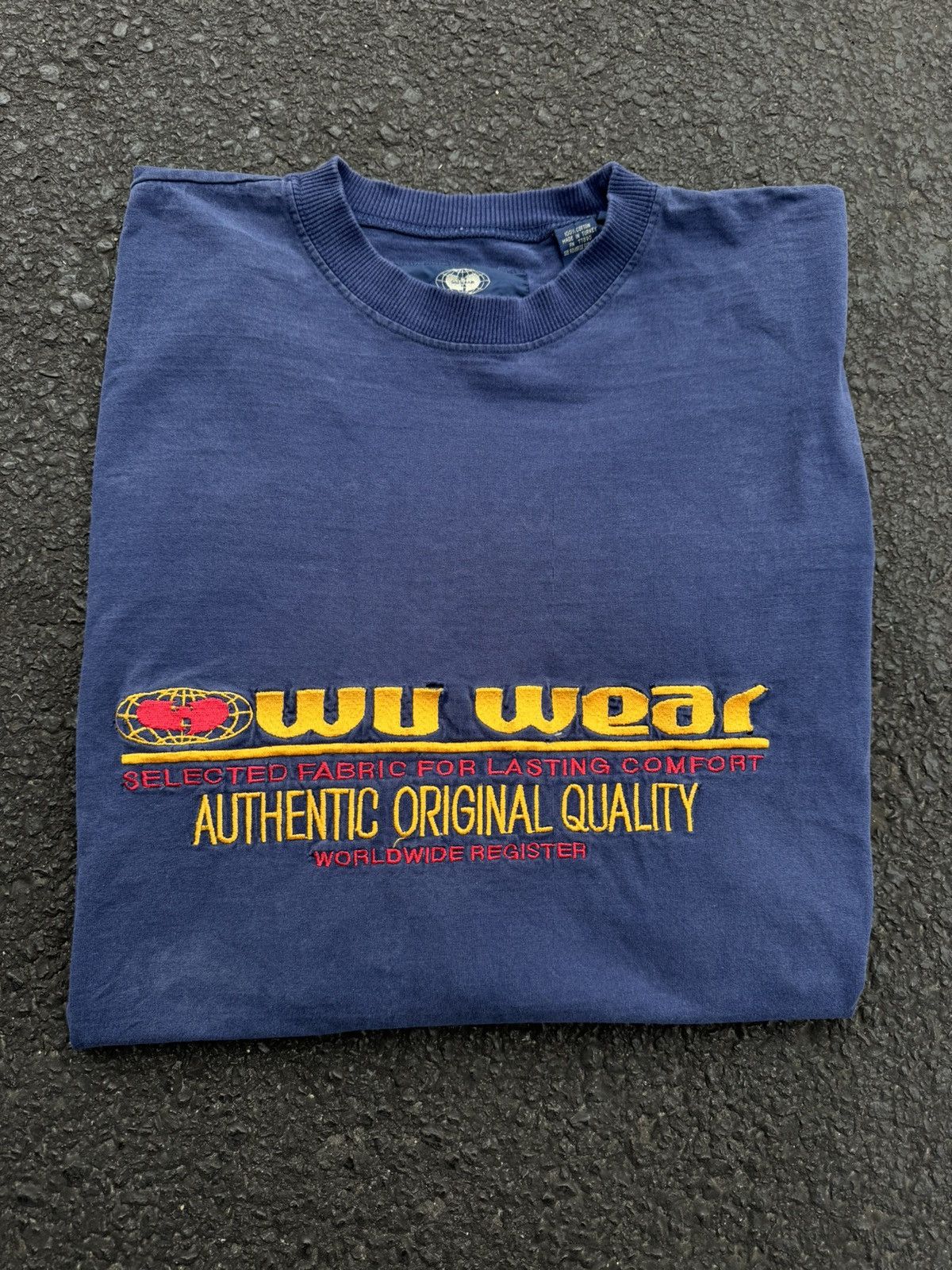 Rap Tees × Vintage × Wu-Tang Clan 1997 Wu-Tang Clan Wu Wear 90’s Vintage Rap Long Sleeve Size US XL / EU 56 / 4 - 1 Thumbnail