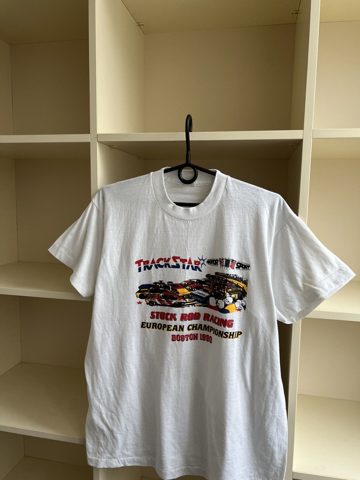 Vintage Vintage 1990 Stock Rod Racing Boston T-Shirt RARE Size US XL / EU 56 / 4 - 2 Thumbnail