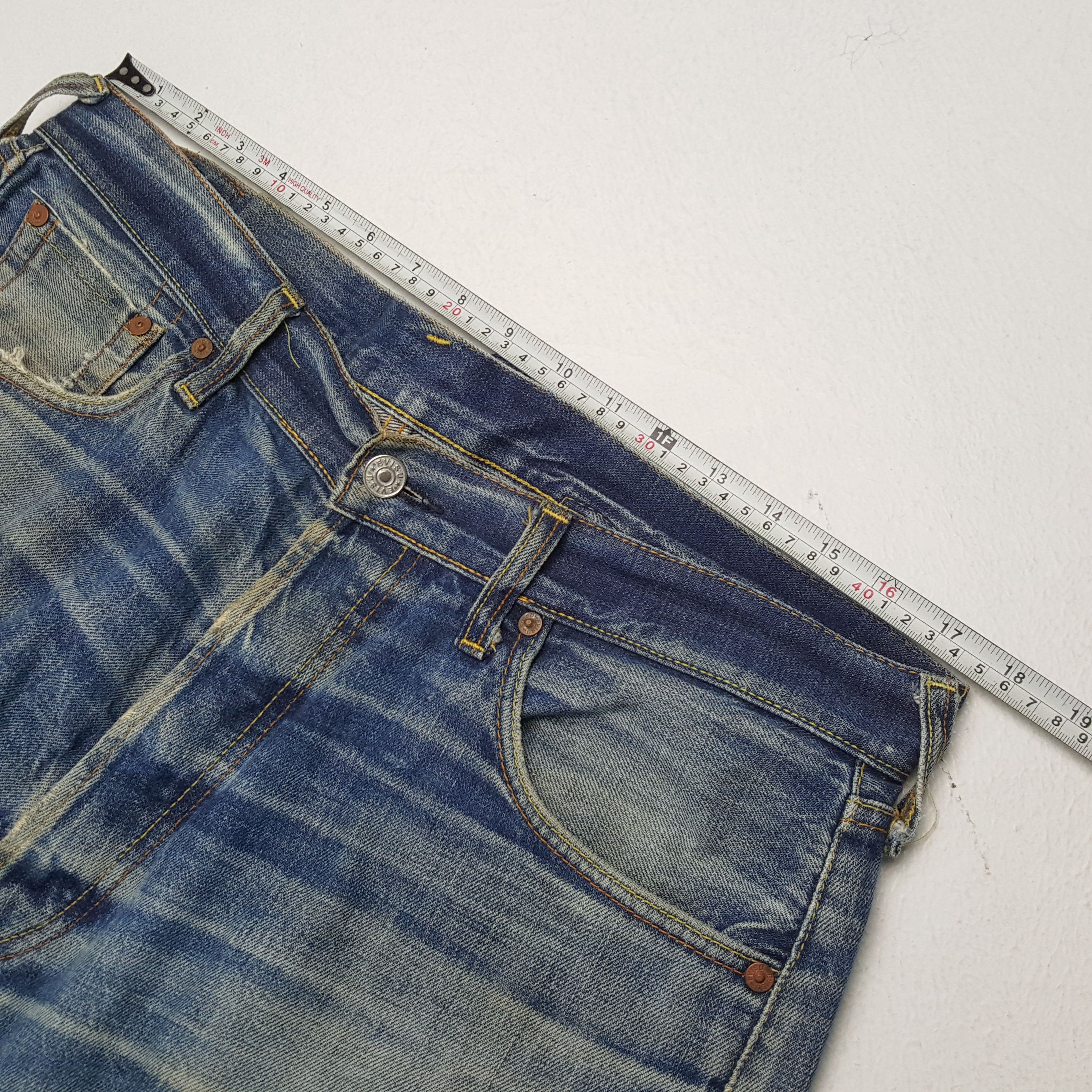 Japanese Brand × Vintage EVISU Japanese Brand Fashion Style Custom Daicock Jeans Size US 35 - 7 Thumbnail