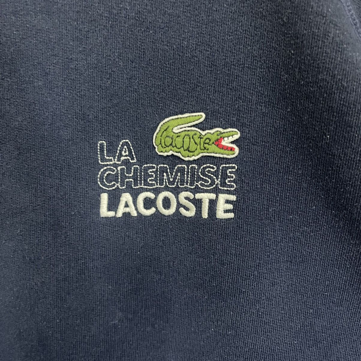 Lacoste Lacoste Embroidered Small Logo Cropped Crewneck Sweatshirt Size US S / EU 44-46 / 1 - 5 Thumbnail