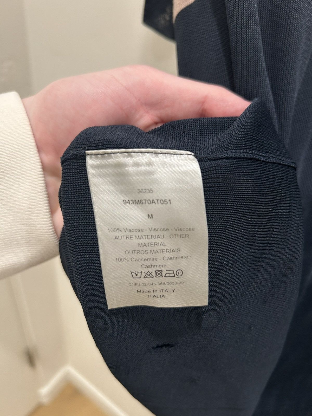 Dior Dior Knit Stretch Tee Size US M / EU 48-50 / 2 - 4 Thumbnail