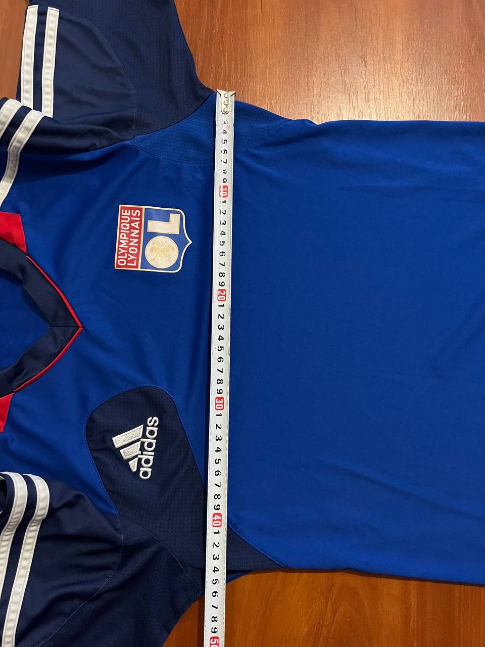 Adidas OLYMPIQUE LYONNAIS LYON FRANCE TRAINING SOCCER JERSEY SHIRT Size US S / EU 44-46 / 1 - 15 Thumbnail