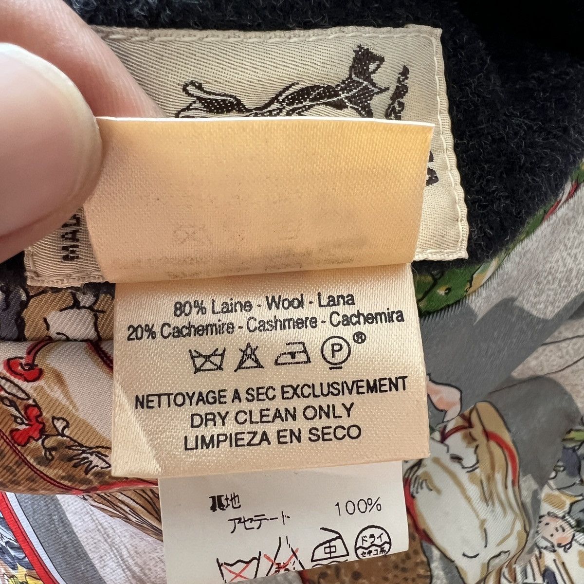 Hermes 🔥 Rare Vintage Hermes Paris Cirque Molier Reversible Jacket Size M / US 6-8 / IT 42-44 - 16 Thumbnail