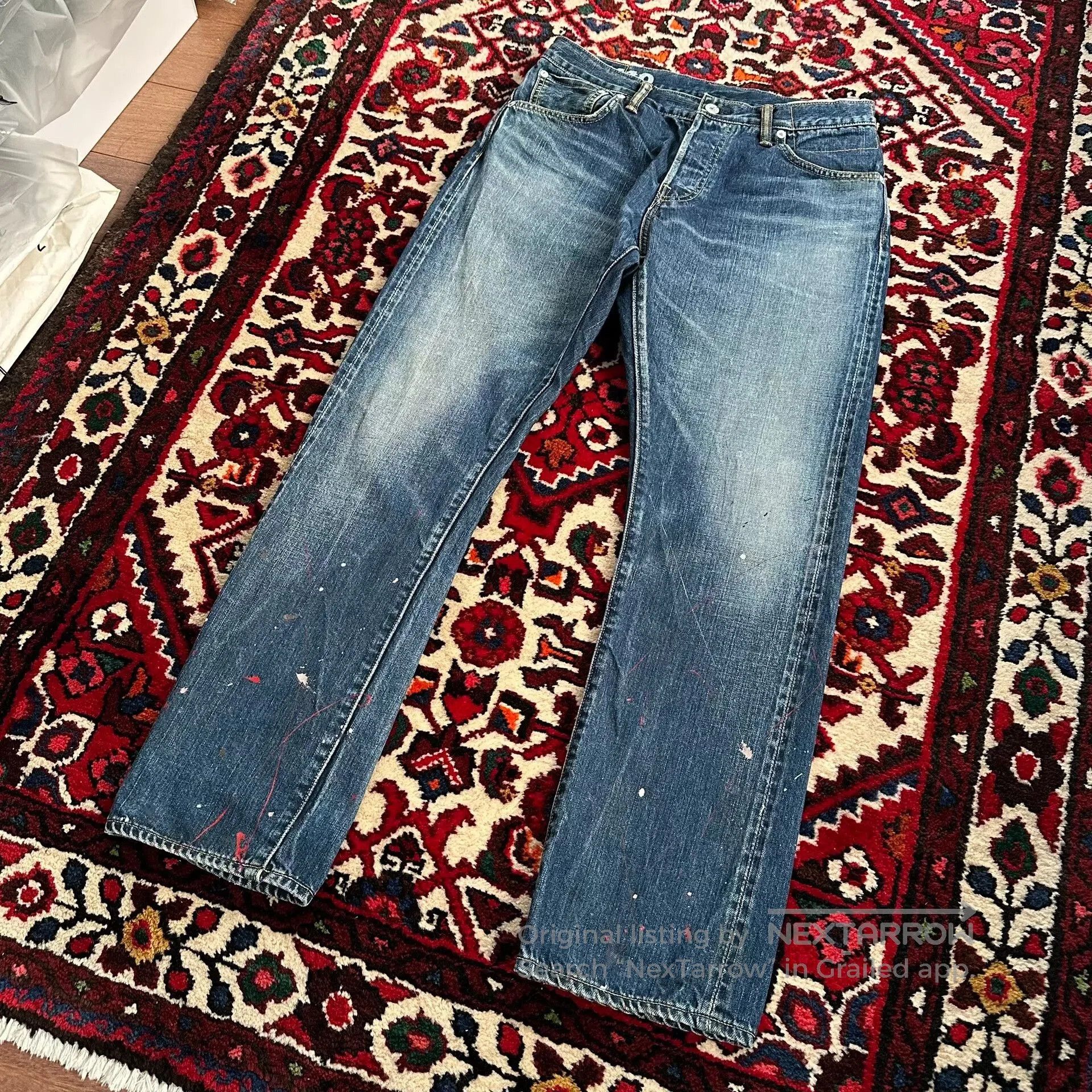 Visvim VISVIM 20SS Dry10 Ink Splash Jeans. Size US 26 / EU 42 - 5 Thumbnail
