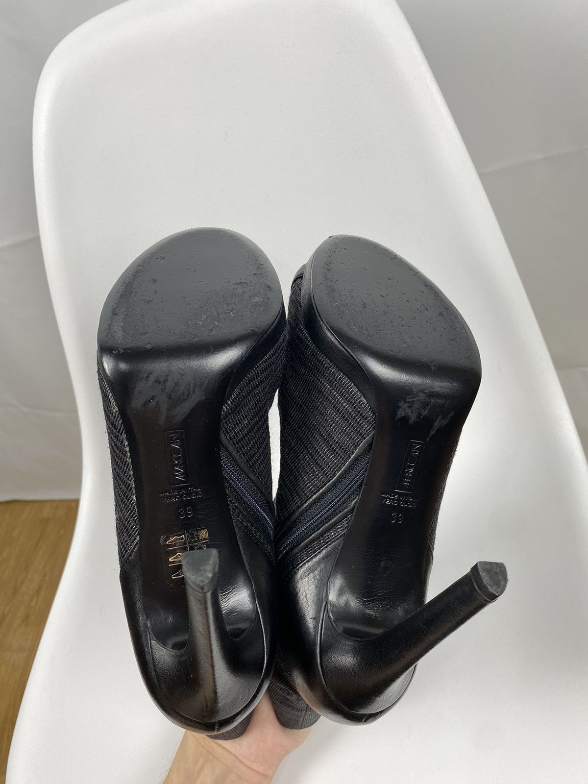 Other Marc Cain Open Toe Boots Genuine Leather size 39 Size US 9 / IT 39 - 7 Thumbnail