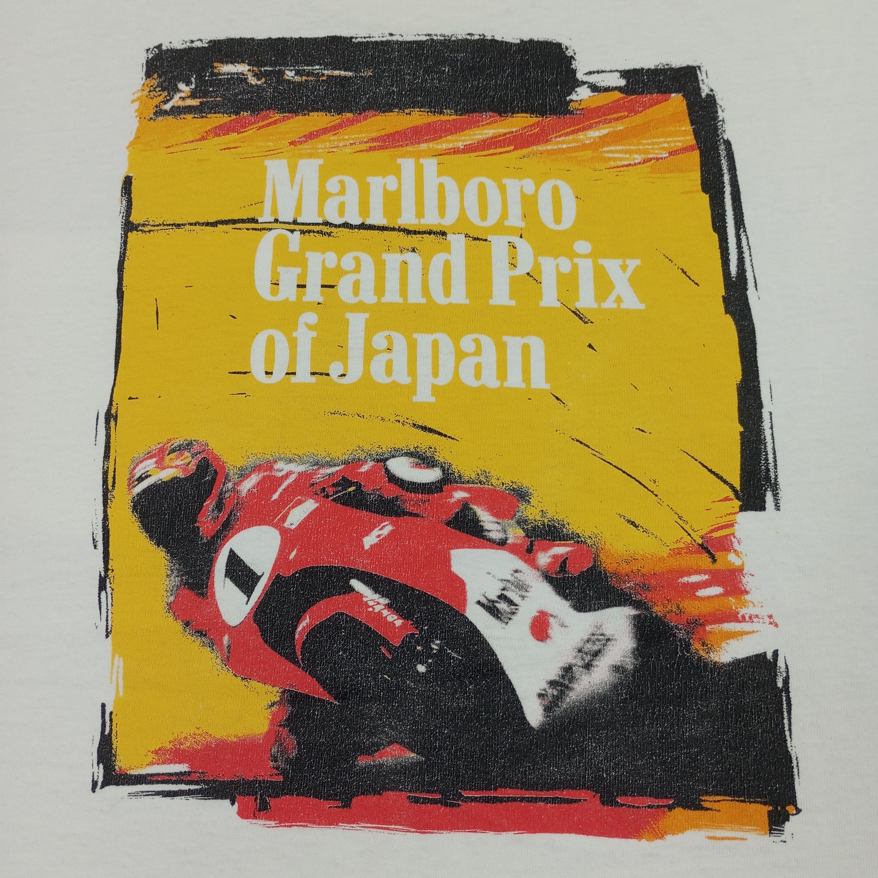 Marlboro Marlboro Grand Prix Japan Racing MotoGP Vintage Tshirt Size US L / EU 52-54 / 3 - 2 Thumbnail