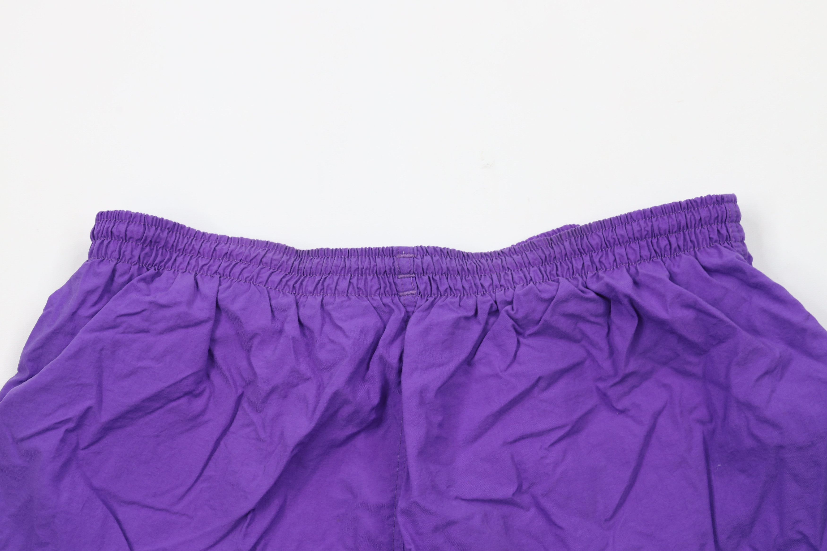 Vintage Vintage 90s Streetwear Above Knee Shorts Baggies Purple Size US 34 / EU 50 - 11 Thumbnail