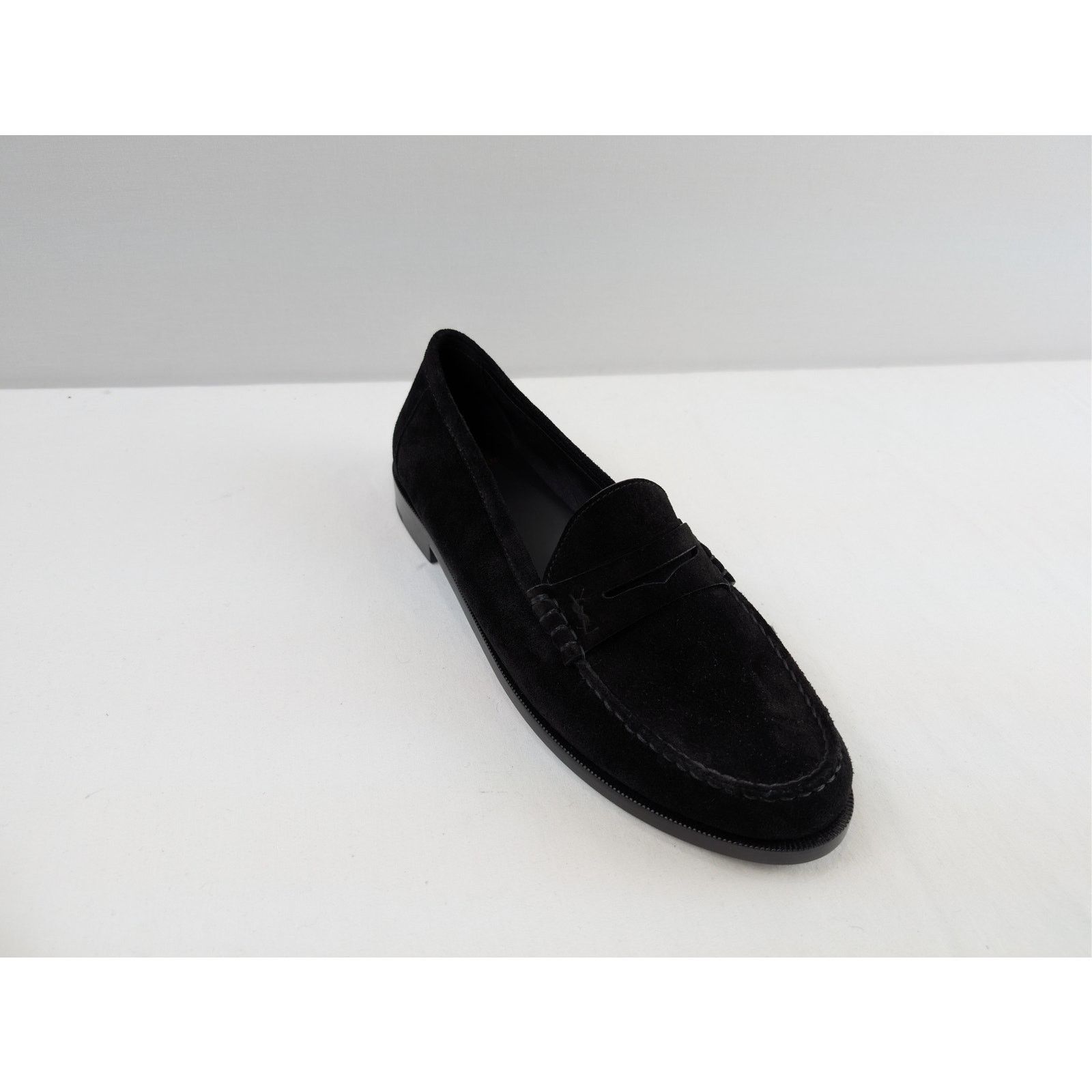 Saint Laurent Paris o1rshd1 Suede Loafers Shoe Boots in Black Size US 8.5 / EU 41-42 - 3 Thumbnail