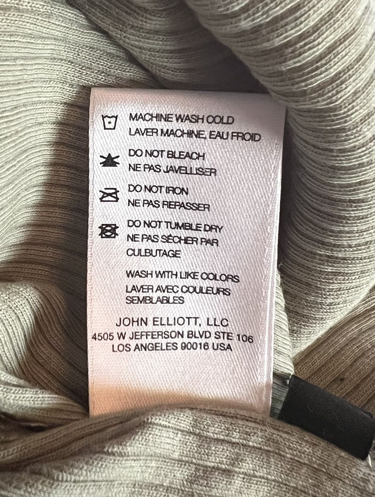 John Elliott John Elliott Cotton Rib Tank Dress Size L / US 10 / IT 46 - 5 Thumbnail