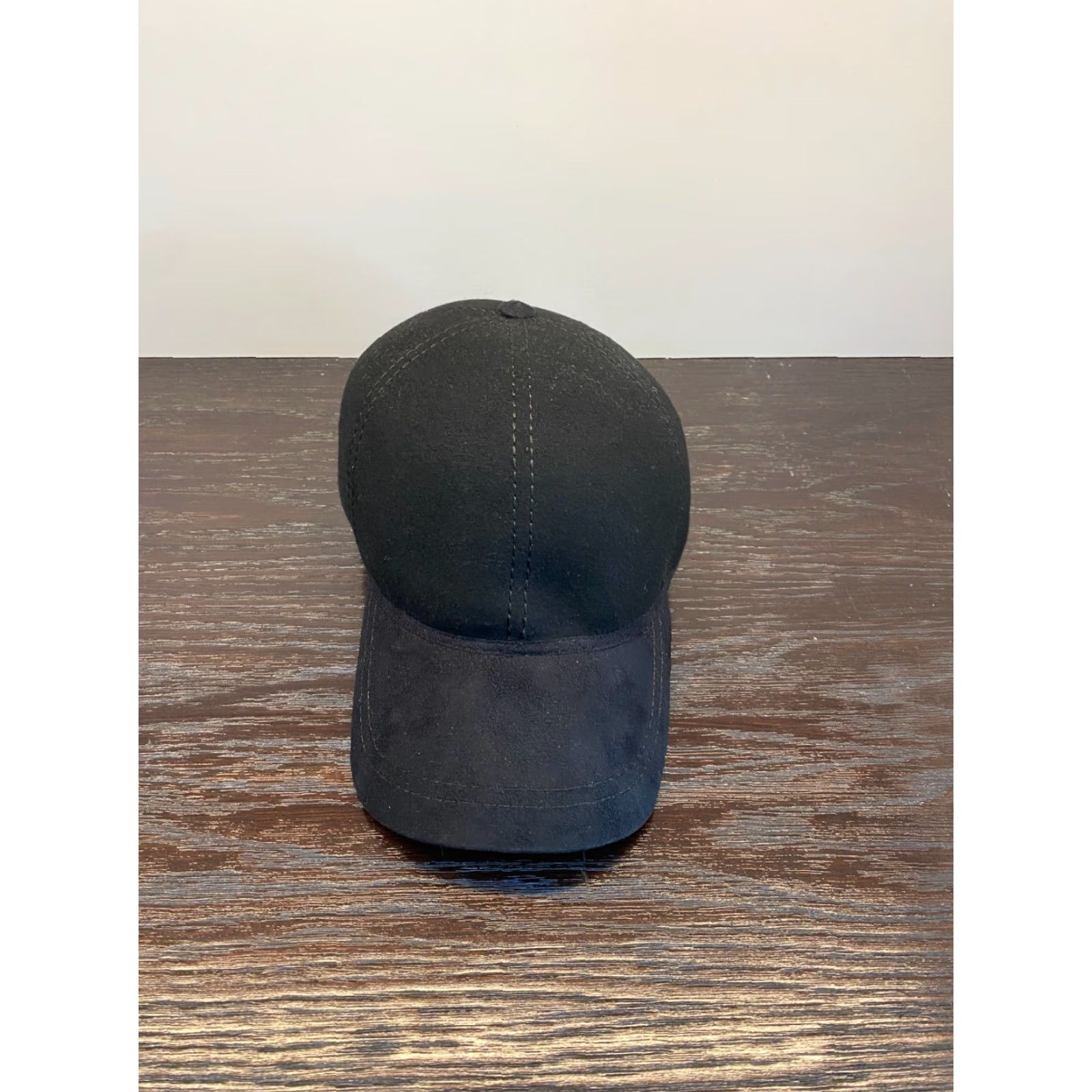 Vintage Clench Baseball Cap Mens S Black Wool Solid City Classic Hip Hop Retro Size US 29 - 2 Thumbnail