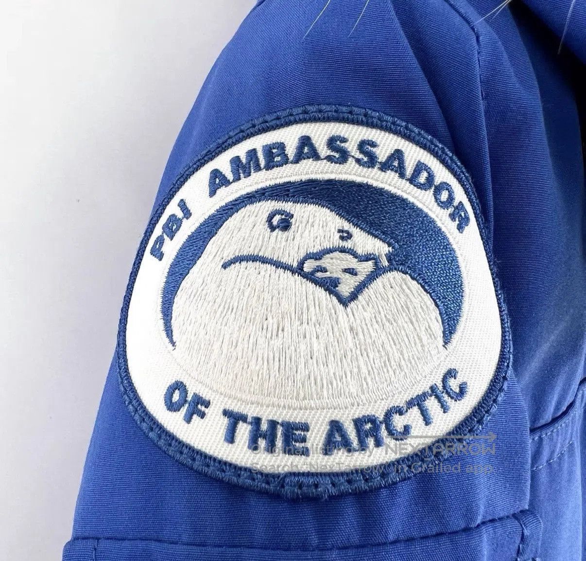 Canada Goose Blue Heavy Winter Coat with Fur Hood. Size US XS / EU 42 / 0 - 6 Thumbnail