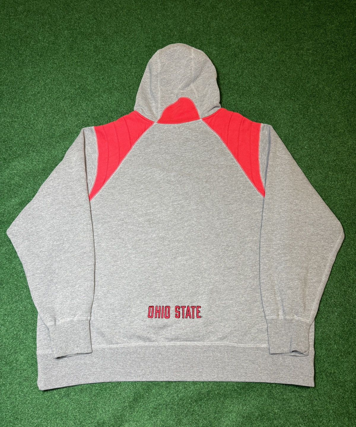 Nike Nike Ohio State Center Check Swoosh Scott Pullover Hoodie Size US XXL / EU 58 / 5 - 4 Thumbnail