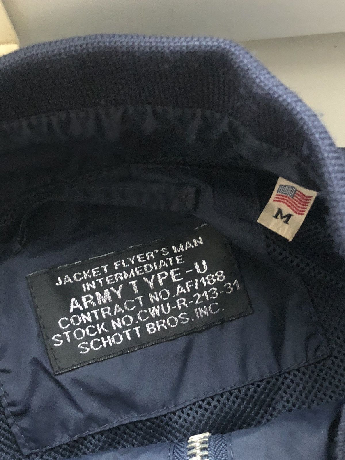 Schott × Vintage SCHOTT NYC NYLON JACKET Size US M / EU 48-50 / 2 - 2 Thumbnail