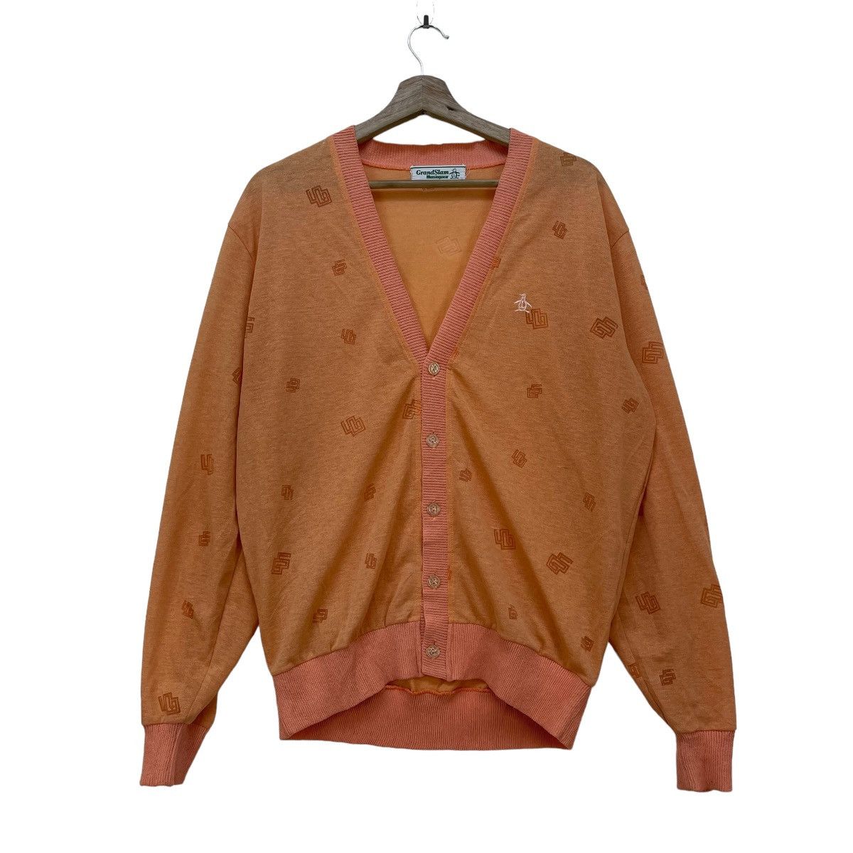 Grand Slam × Vintage 💥Vintage Grandslam Munsimgwear Cardigan Jacket Size US M / EU 48-50 / 2 - 1 Thumbnail