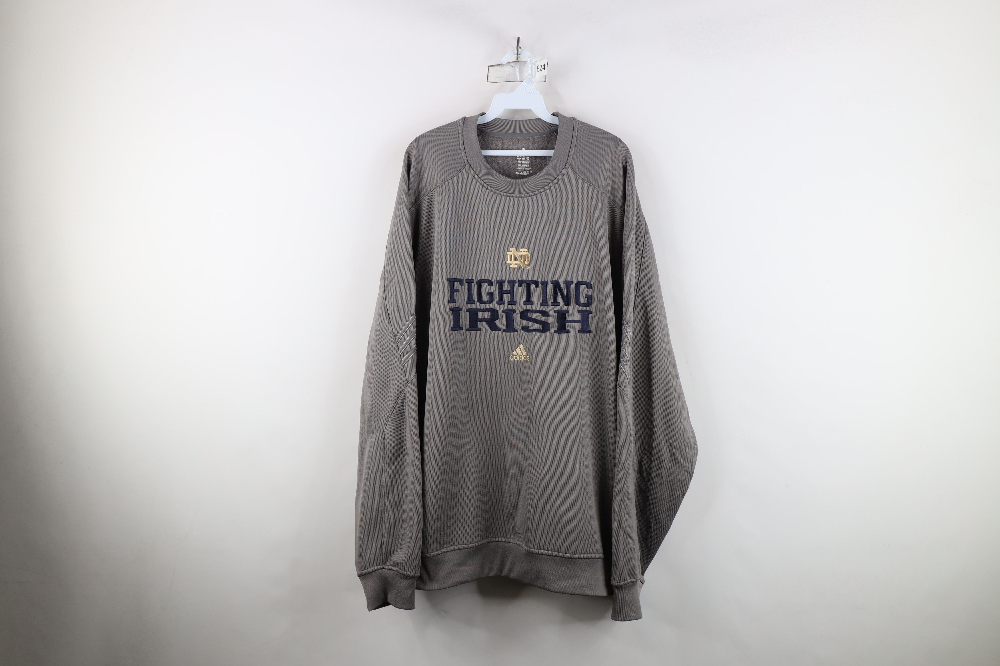 Adidas Vintage Adidas Dame University Football Sweatshirt Gray Size US XXL / EU 58 / 5 - 1 Thumbnail