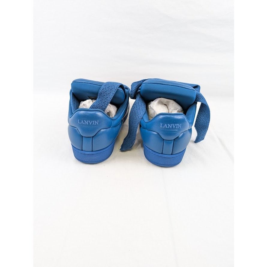 Lanvin o1rshd1 Curb XL Low Top Sneakers in Blue Size US 11 / EU 44 - 21 Thumbnail