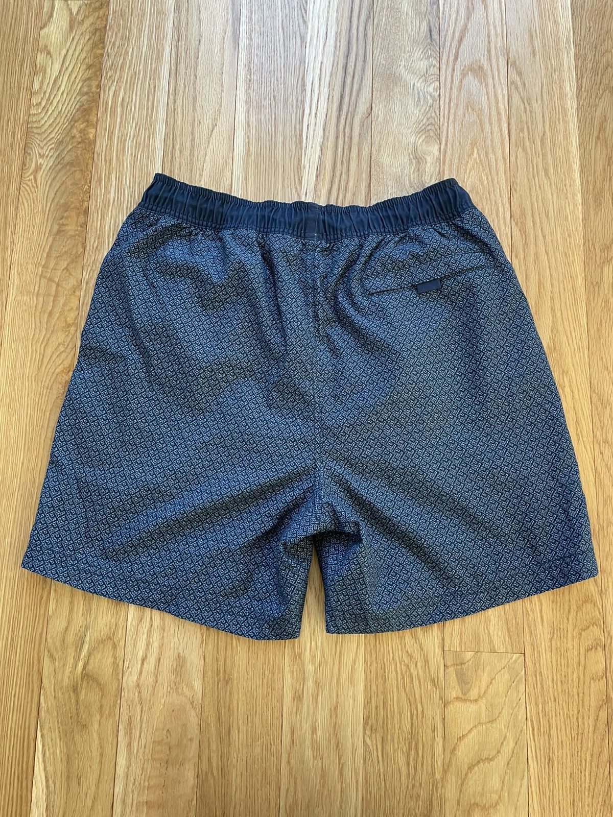 Nautica Nautica Abstract Navy Blue Swim Shorts Trunks Medium Size US 32 / EU 48 - 2 Thumbnail