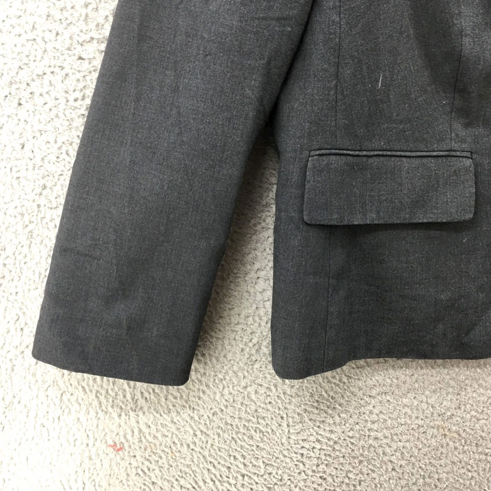 Calvin Klein Calvin Klein Blazer Womens 22W Grey Single-Breasted Collared Long Sleeve Sport Coat Jacket Size 3XL / US 20-22 - 6 Thumbnail