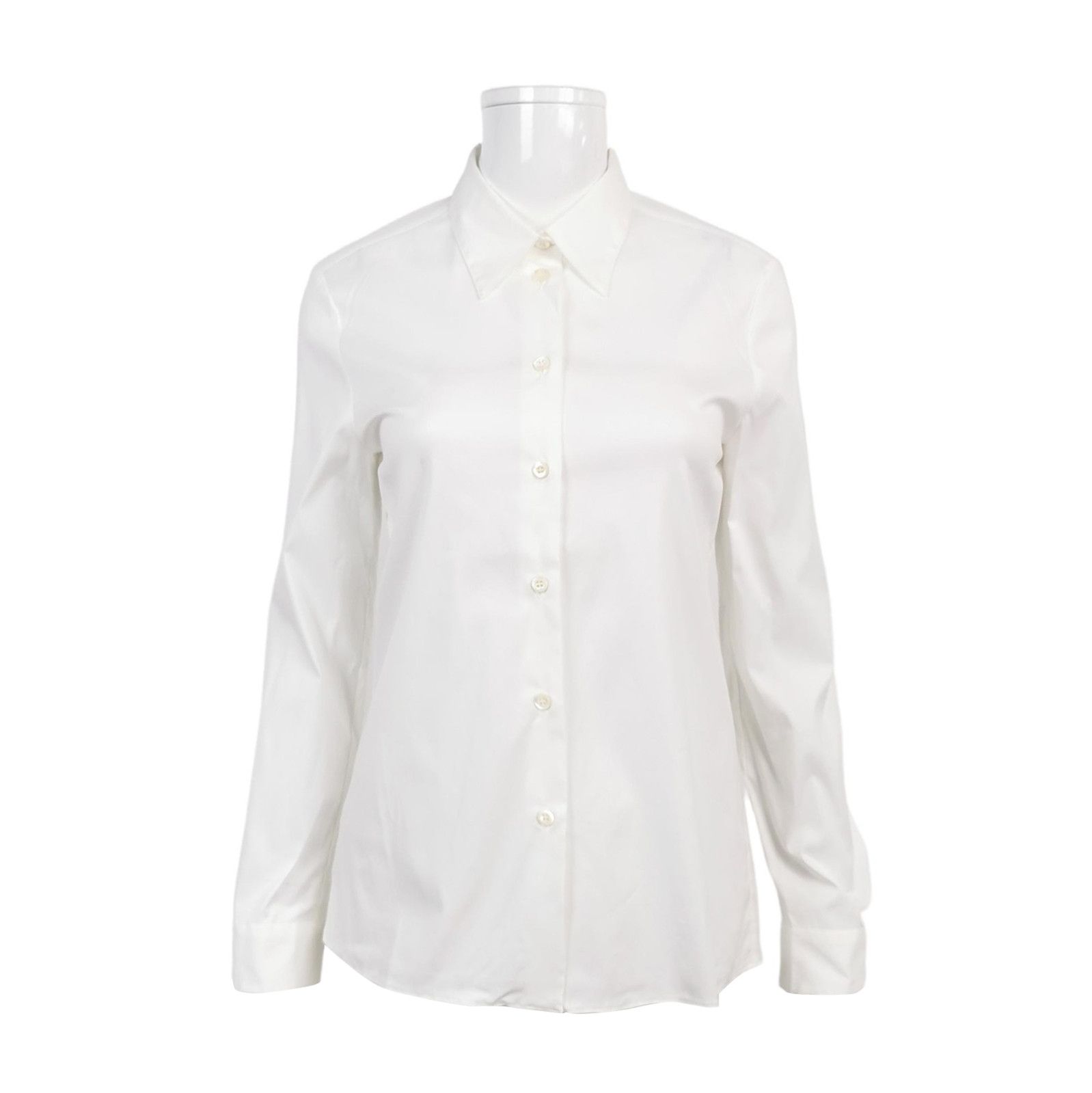 Prada Prada Cotton Single-Breasted Shirt Size 38 0089 Size S / US 4 / IT 40 - 1 Thumbnail