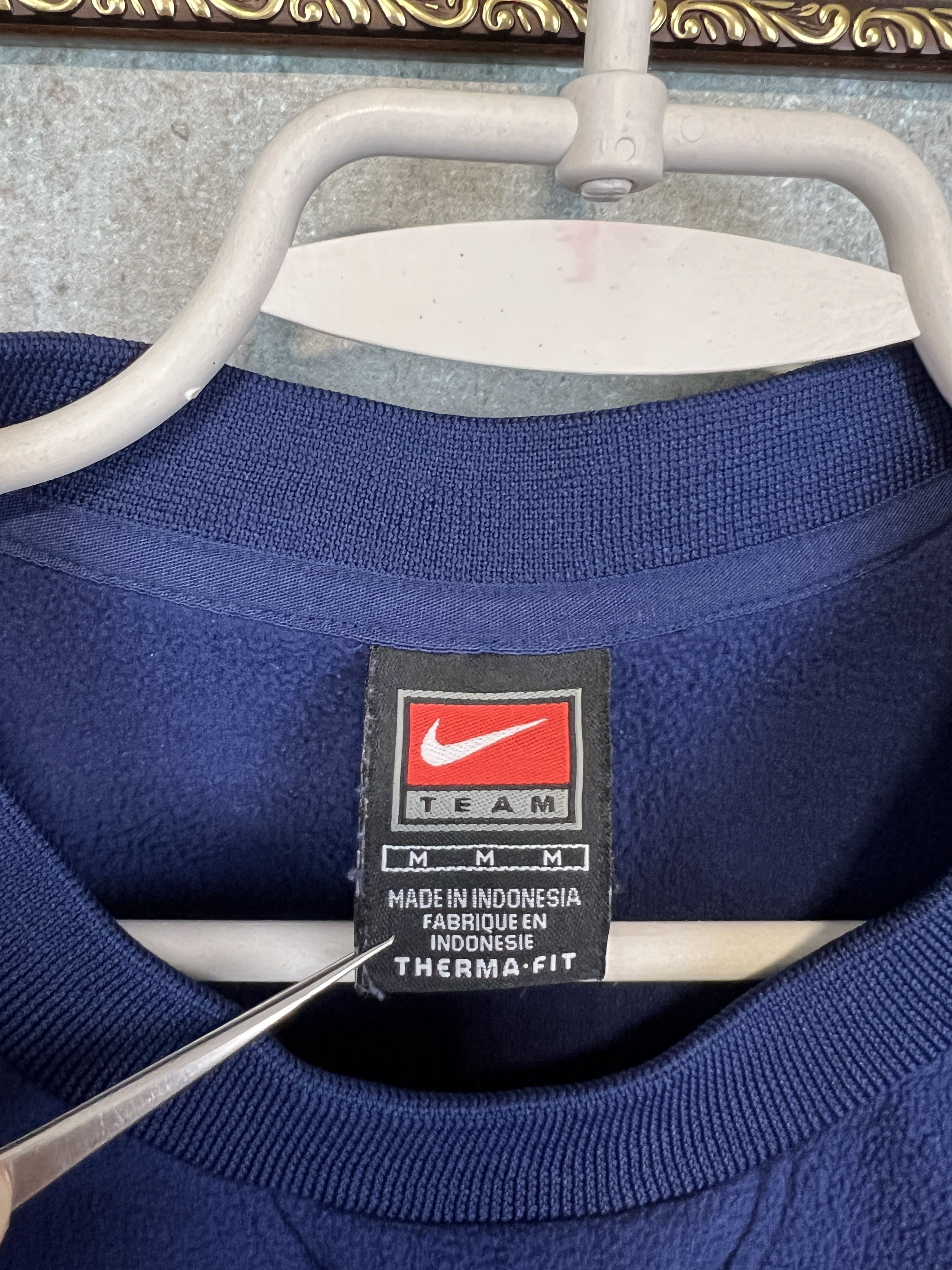 Nike Vintage USA Ice Hockey Train Sweatshirt Track Top Jacket Size US M / EU 48-50 / 2 - 6 Thumbnail
