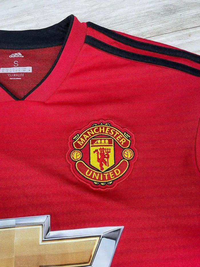 Adidas Adidas Manchester United 2018 2019 Lukaku #9 Home Jersey Size US S / EU 44-46 / 1 - 5 Thumbnail