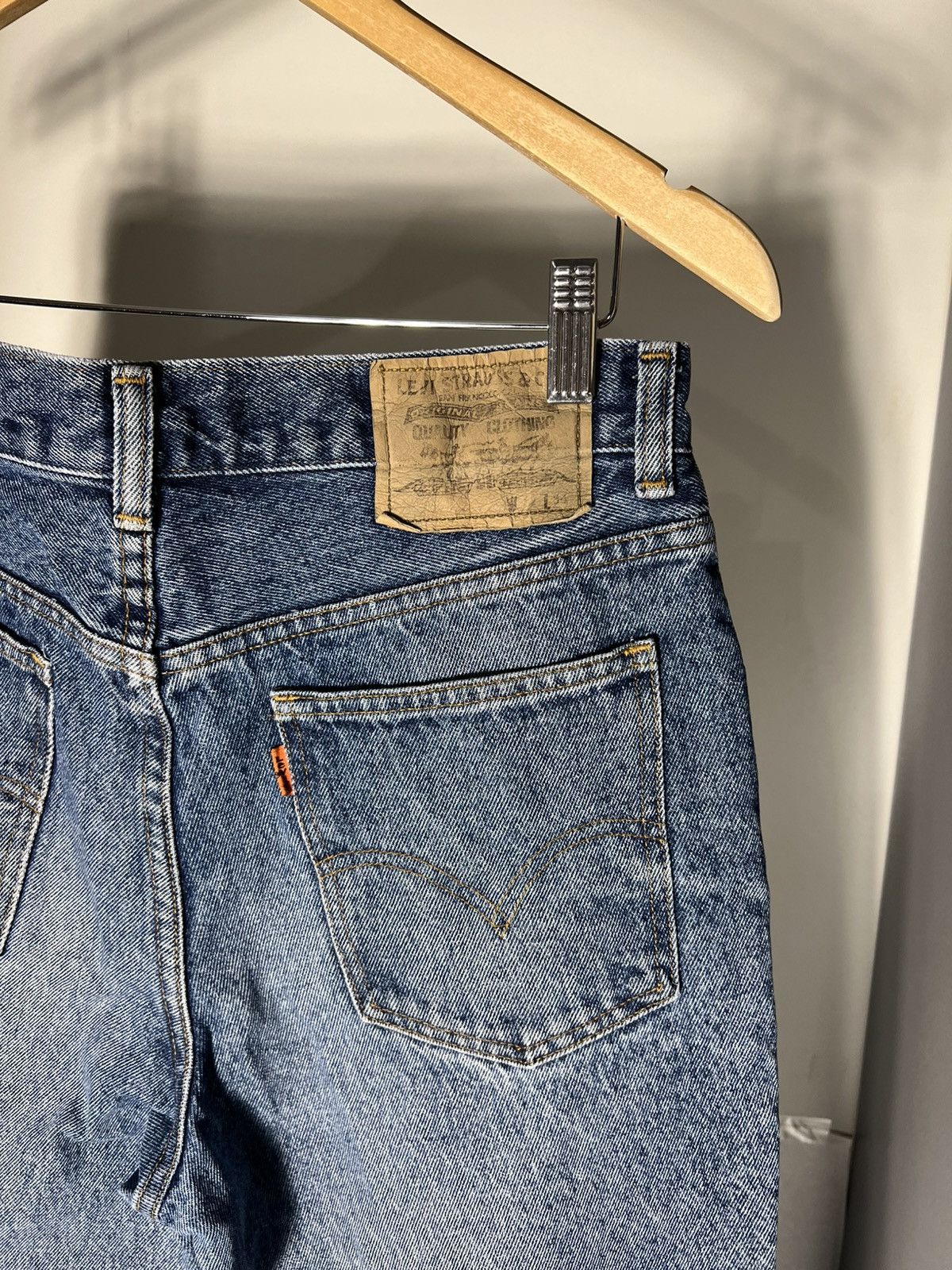 Levi's Vintage Clothing VERY RARE LEVIS 627 DESIGNER DENIM JEANS USA RETRO Y2K 90s Size US 29 - 6 Thumbnail