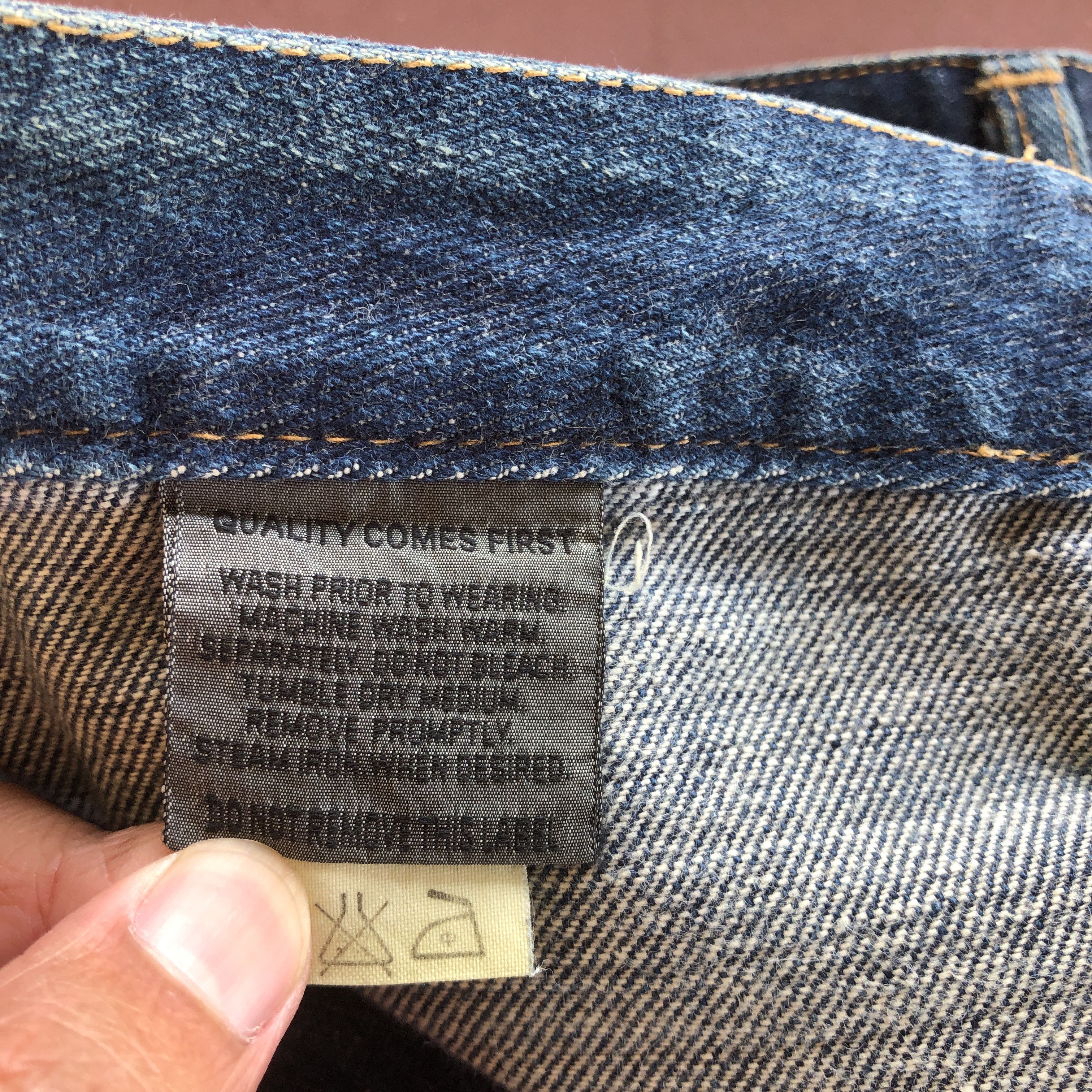 Big John Vintage 90s Big John Jeans Flare Boot Cut Denim Bush Pants Size US 30 / EU 46 - 9 Thumbnail