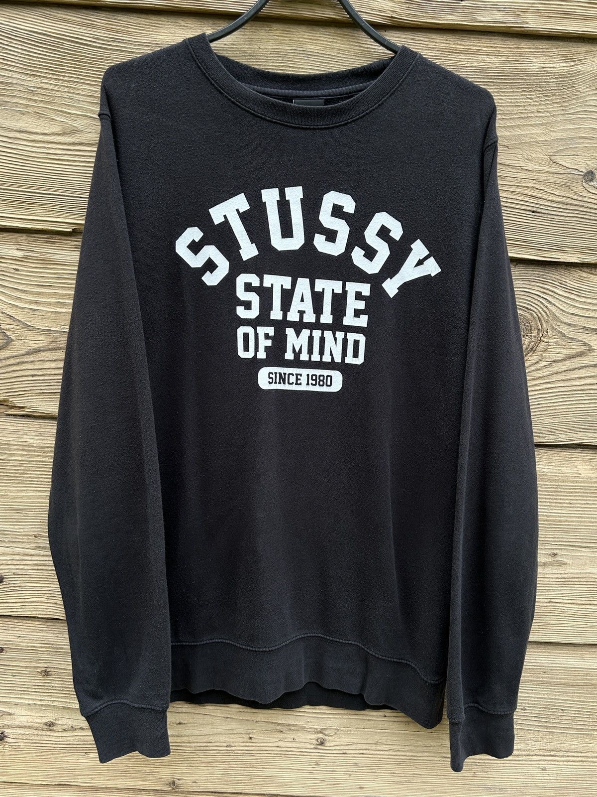 注目ショップ・ブランドのギフト State Stussy Vintage Vintage × Stussy Of Logo Center Mind トップス