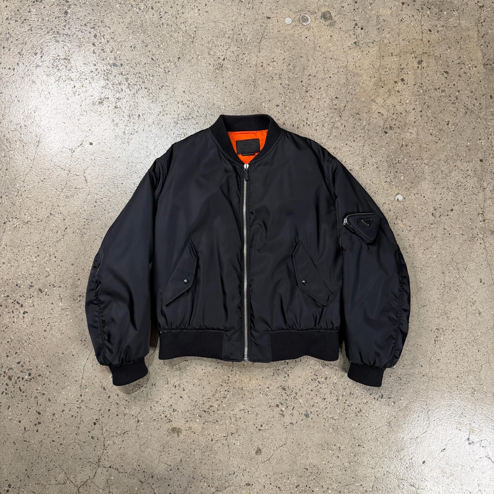 Prada Prada Raf Simons Re-Nylon Bomber Jacket Size US M / EU 48-50 / 2 - 1 Thumbnail