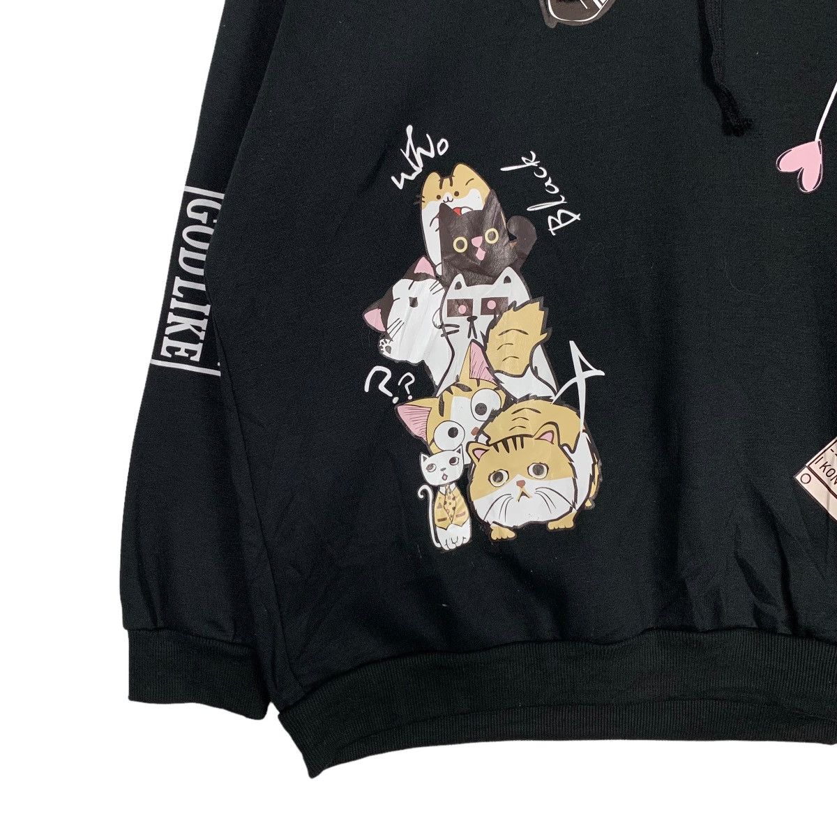 Japanese Brand GODLIKE Autumn 2023 Graphic Pullover Hoodies #0727-C33 Size US XXL / EU 58 / 5 - 4 Thumbnail
