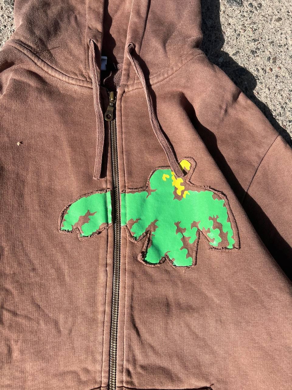 Japanese Brand × Vintage Vintage Y2K Kask Embroidered Mem Birds Faded Hoodie Size US M / EU 48-50 / 2 - 2 Thumbnail